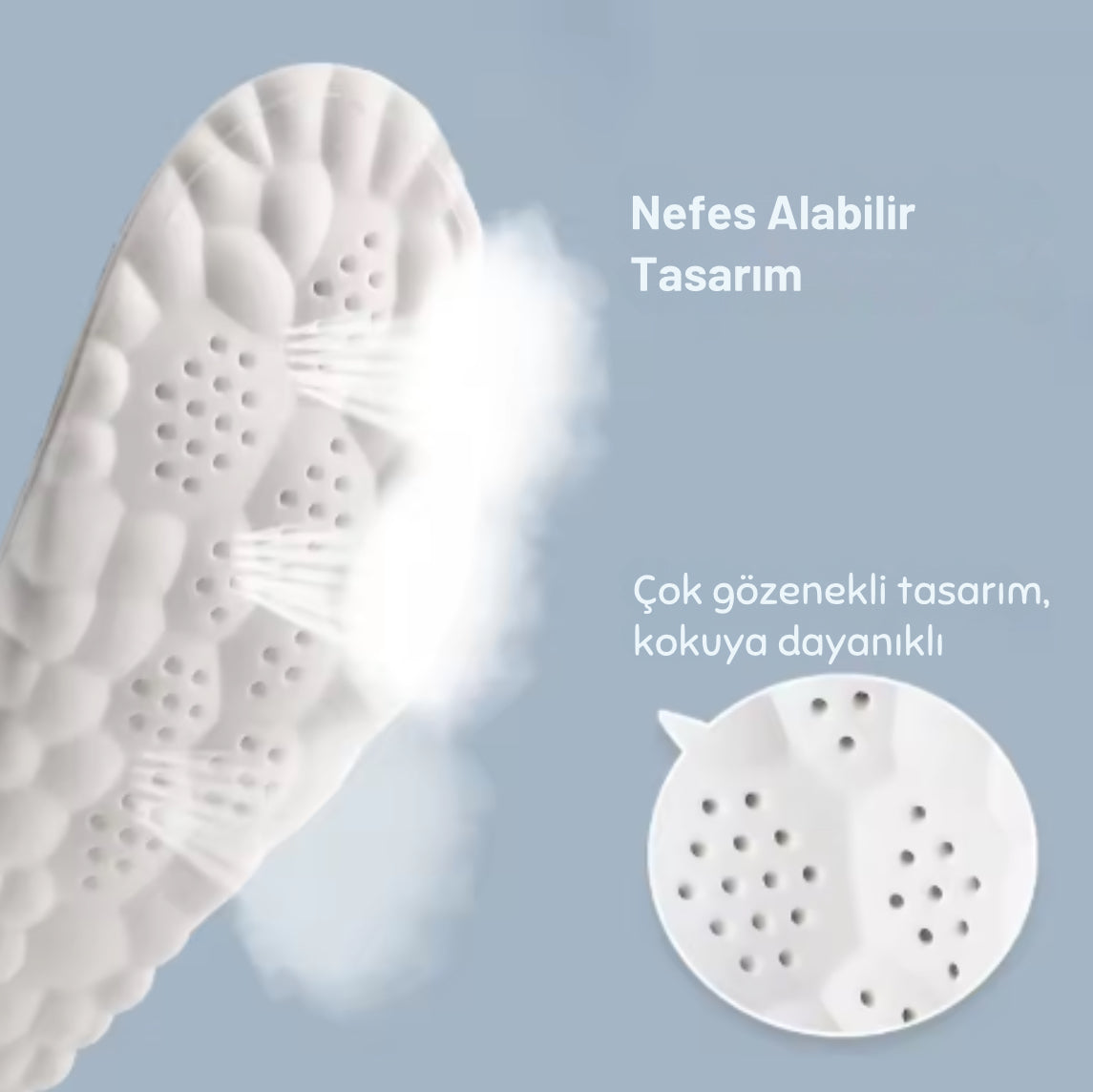 Valencifit Özel Tasarım Masajlı Ortopedik Tabanlık (VL-K200)