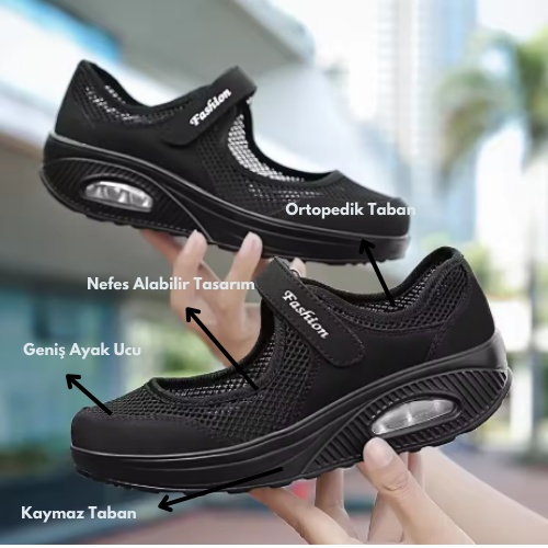 ValenciFit Full Ortopedik Kadın Ayakkabısı (VL-K158)