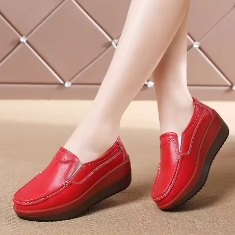 Valencifit Step Full Ortopedik Deri Kadın Ayakkabısı (VL-K157)