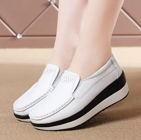 Valencifit Step Full Ortopedik Deri Kadın Ayakkabısı (VL-K157)