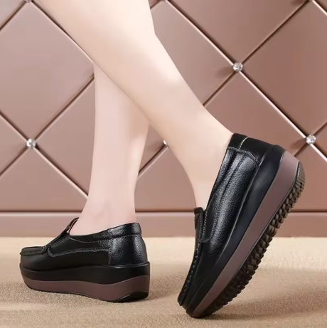 Valencifit Step Full Ortopedik Deri Kadın Ayakkabısı (VL-K157)
