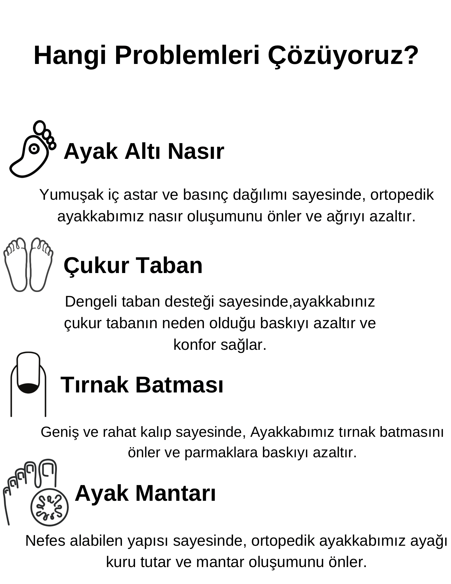 Valencifit Medistep Ortopedik Deri Kadın Ayakkabılar (DİA-006)