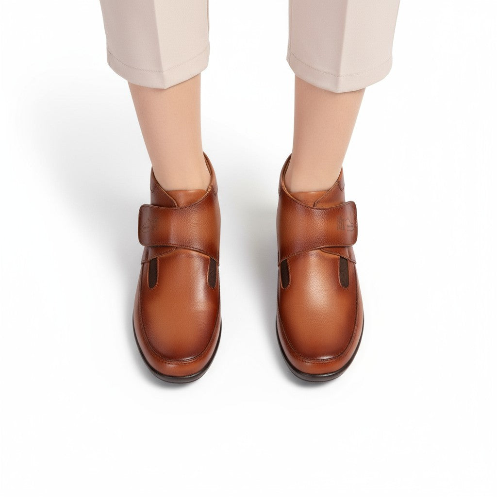 Valencifit Softrix Ortopedik Deri Kadın Botları (DİA-009)