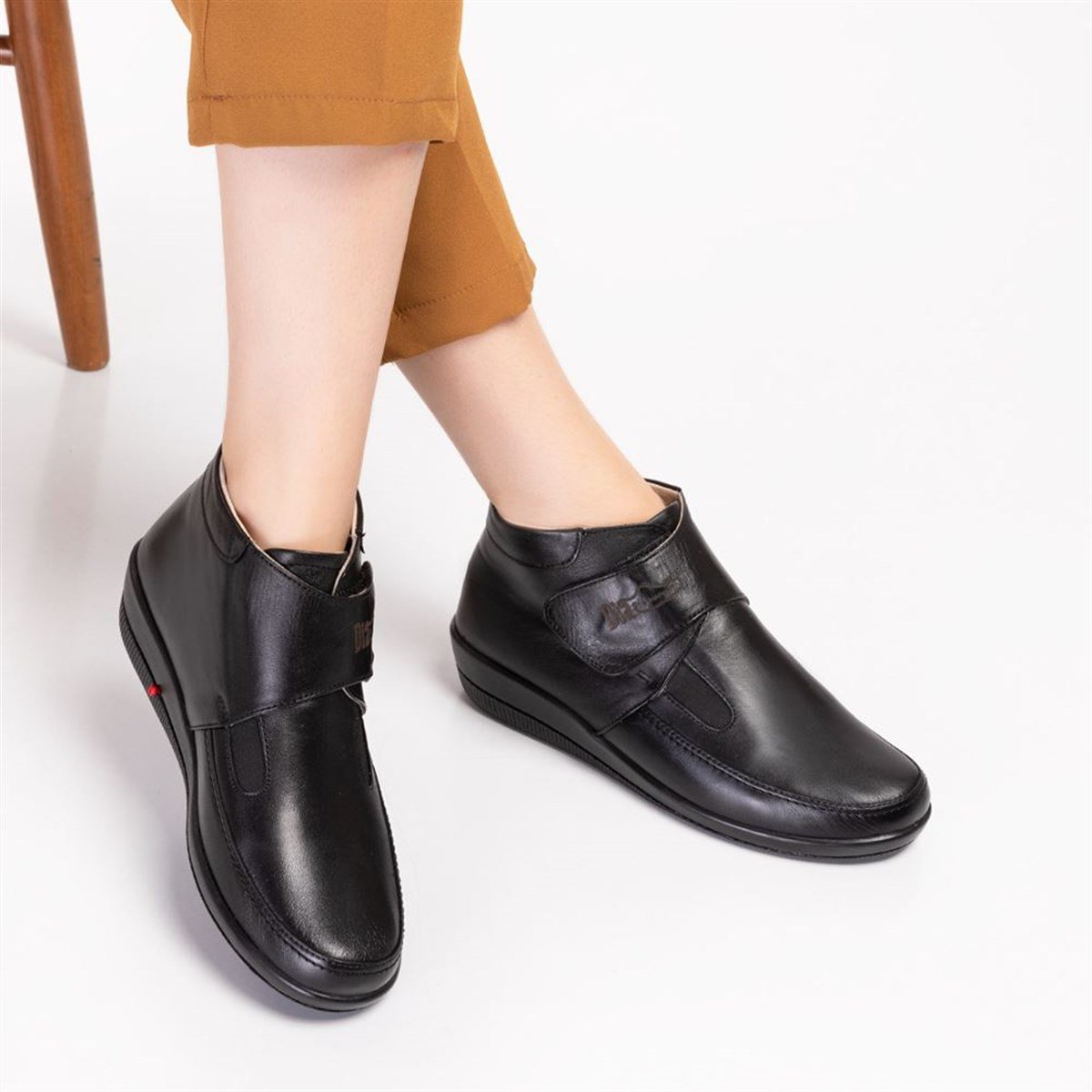 Valencifit Softrix Ortopedik Deri Kadın Botları (DİA-009)