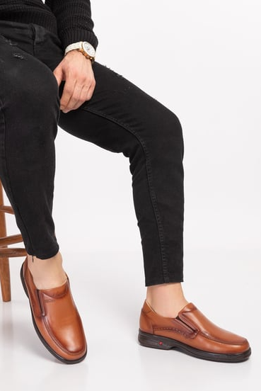 Valencifit Class Ortopedik Deri Erkek Ayakkabıları (DİA-101)